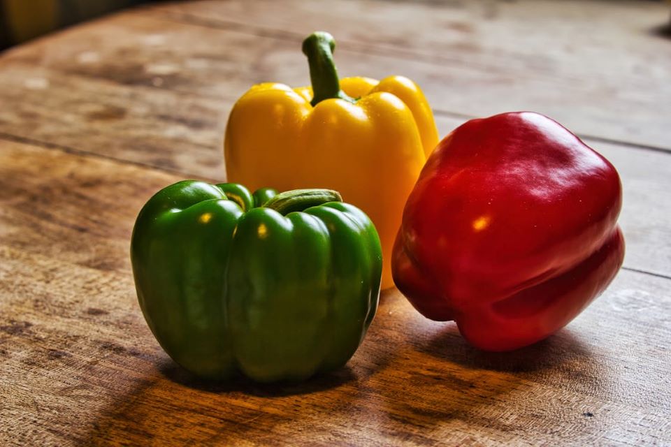 Die Paprika hilft mit ihrem Vitamin C dem Immunsystem.